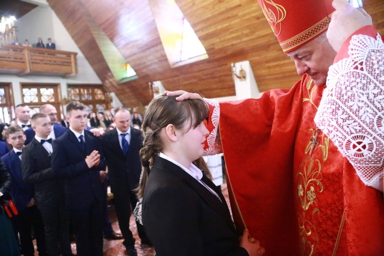 Bierzmowanie w Kąclowej