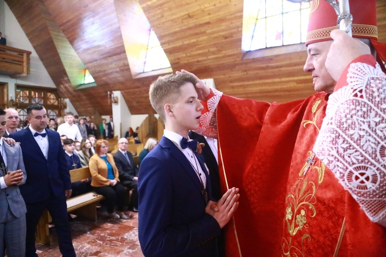 Bierzmowanie w Kąclowej