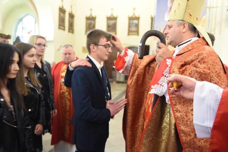 Bierzmowanie w Siedliskach Bogusz