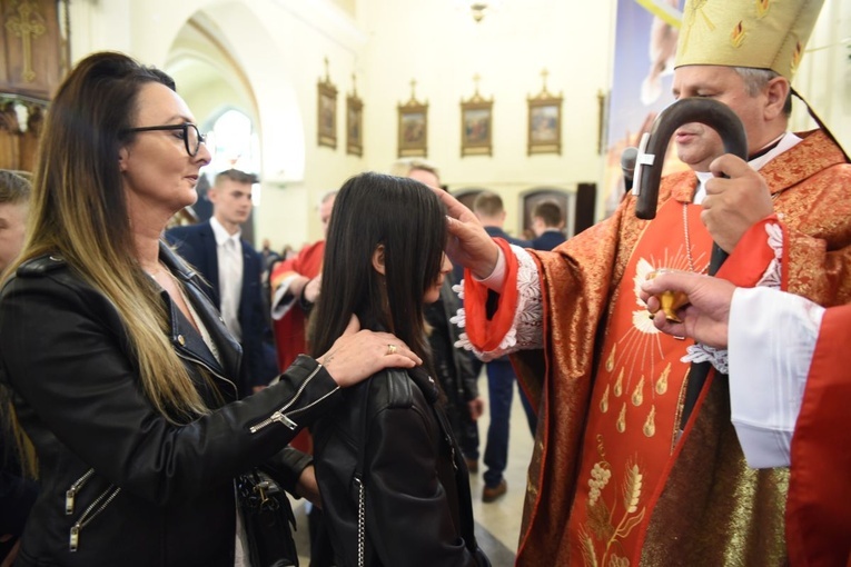 Bierzmowanie w Siedliskach Bogusz