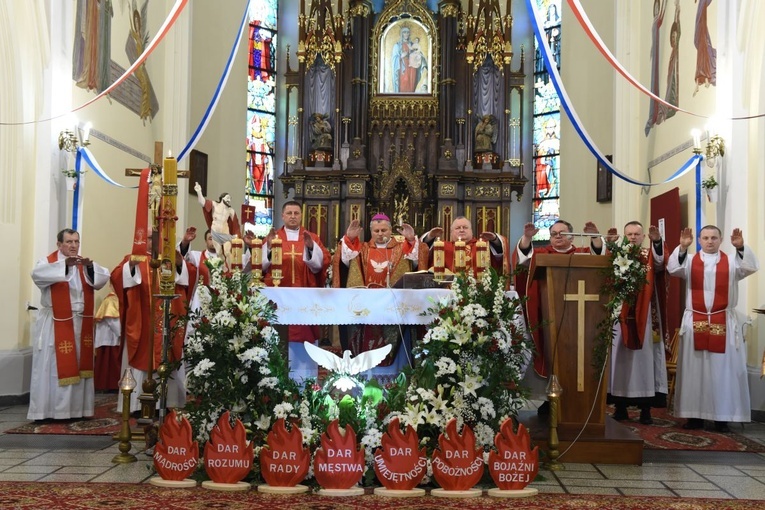 Bierzmowanie w Siedliskach Bogusz