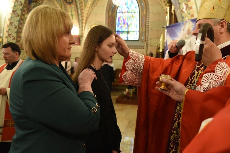 Bierzmowanie w Lubczy