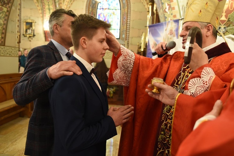 Bierzmowanie w Lubczy