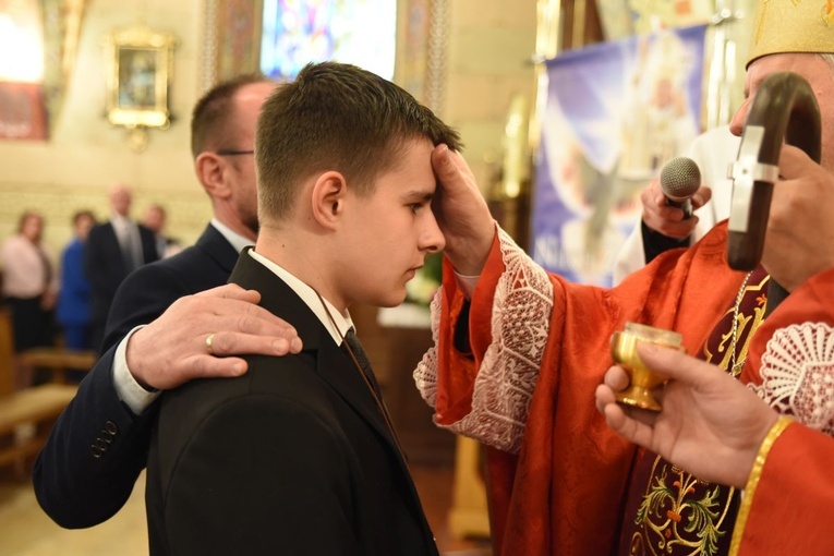 Bierzmowanie w Lubczy