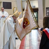 Sztandar dla szkoły katolickiej w Słupsku