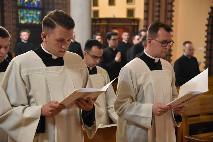 Klerycy V roku złożyli uroczyste wyznanie wiary