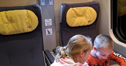 Dzień Dziecka w pociągu