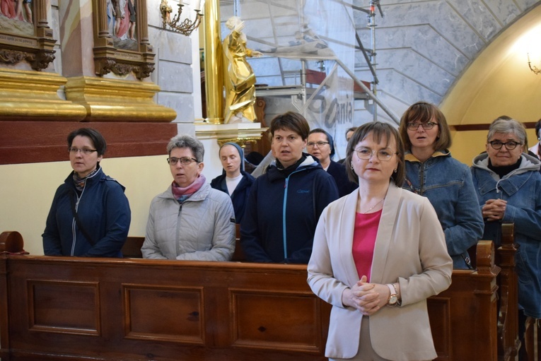 Pielgrzymka sióstr zakonnych oraz dziewic konsekrowanych.