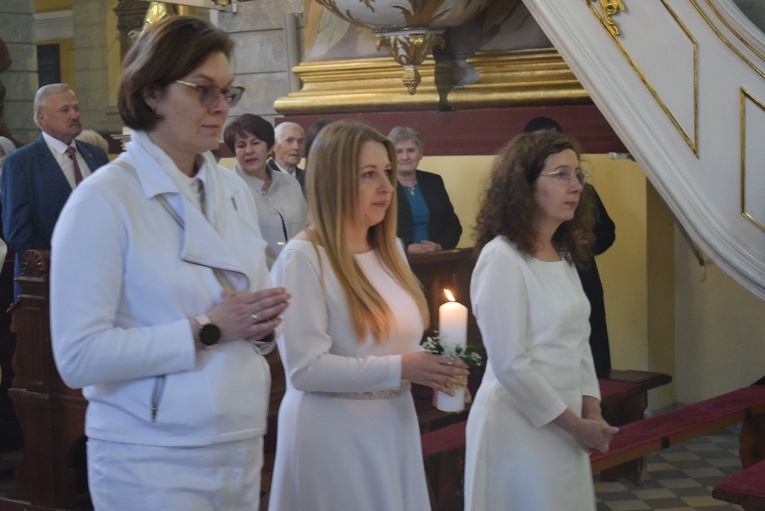 Pielgrzymka sióstr zakonnych oraz dziewic konsekrowanych.