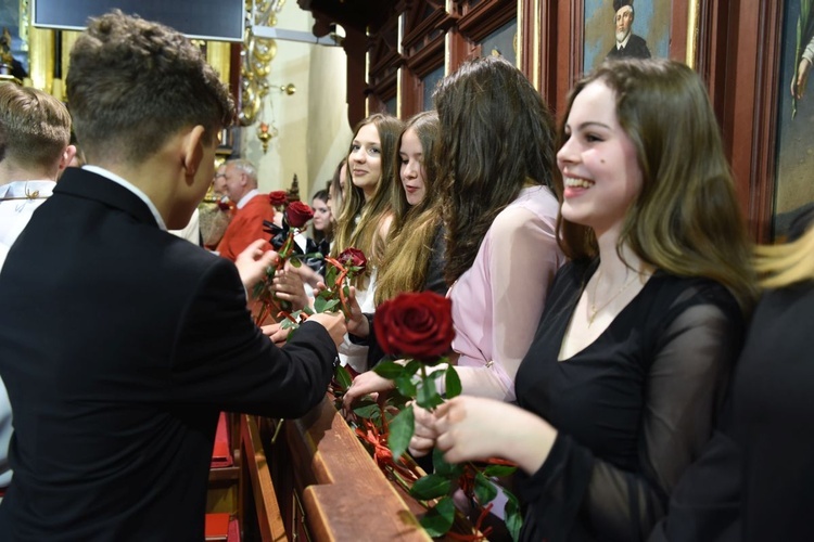 Bierzmowanie u św. Elżbiety w Starym Sączu