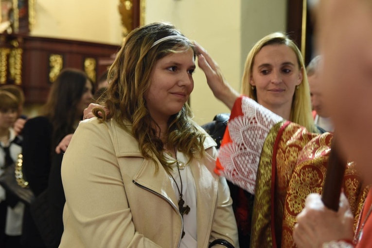 Bierzmowanie u św. Elżbiety w Starym Sączu