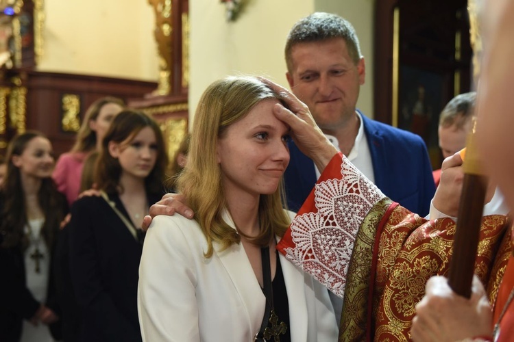 Bierzmowanie u św. Elżbiety w Starym Sączu