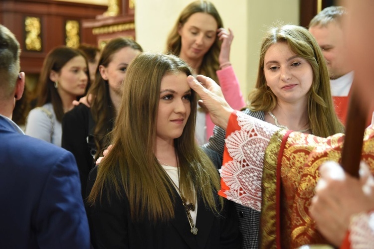 Bierzmowanie u św. Elżbiety w Starym Sączu