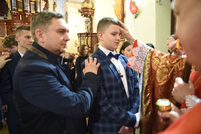 Bierzmowanie u św. Elżbiety w Starym Sączu