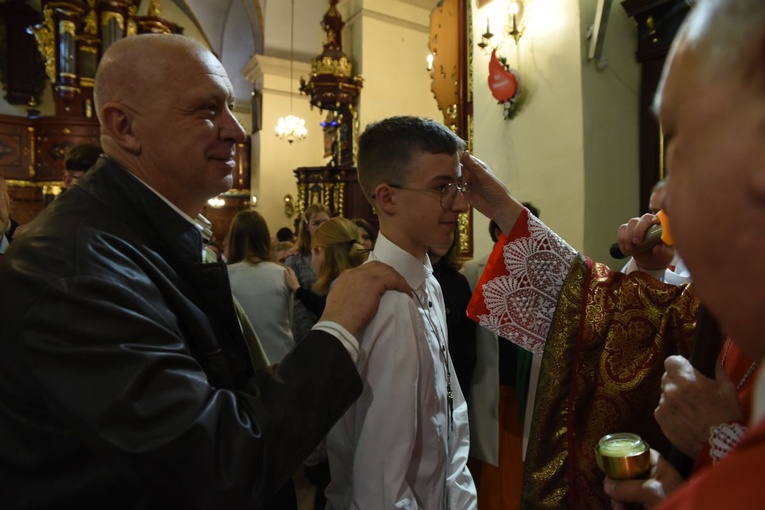 Bierzmowanie u św. Elżbiety w Starym Sączu