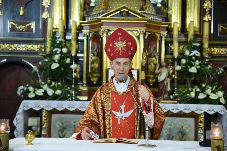 Bierzmowanie u św. Elżbiety w Starym Sączu