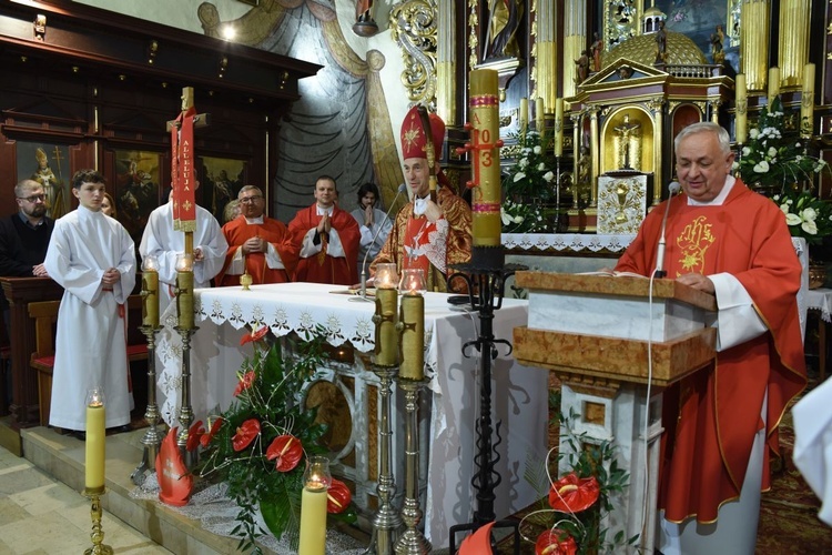 Bierzmowanie u św. Elżbiety w Starym Sączu