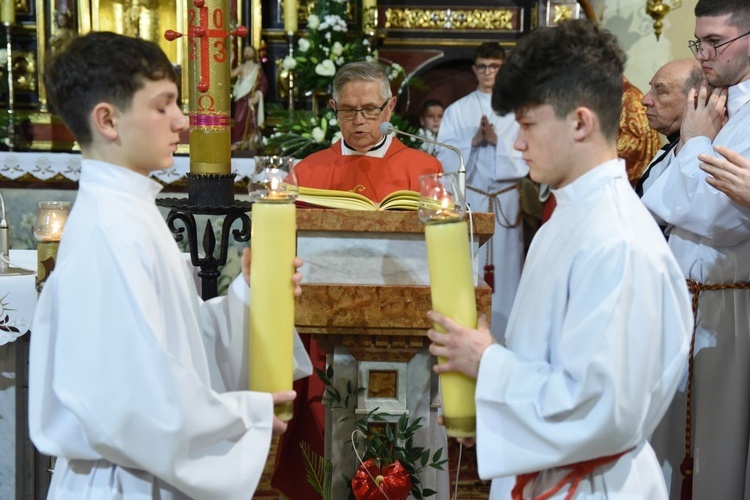Bierzmowanie u św. Elżbiety w Starym Sączu