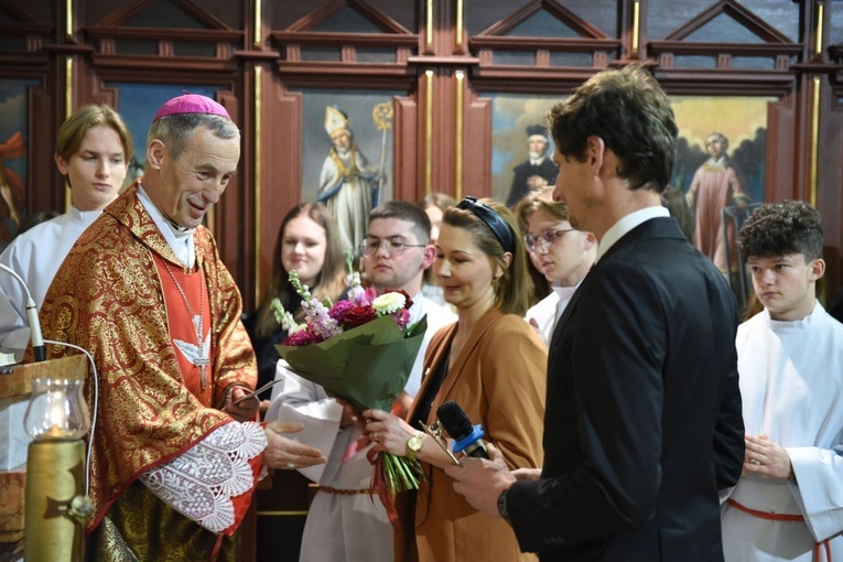 Bierzmowanie u św. Elżbiety w Starym Sączu