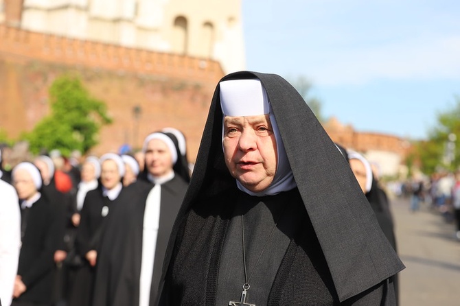 Procesja św. Stanisława z Wawelu na Skałkę