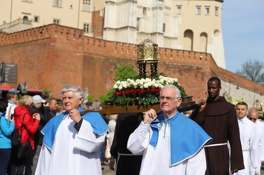 Procesja św. Stanisława z Wawelu na Skałkę