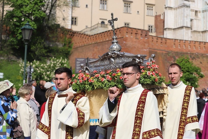 Procesja św. Stanisława z Wawelu na Skałkę