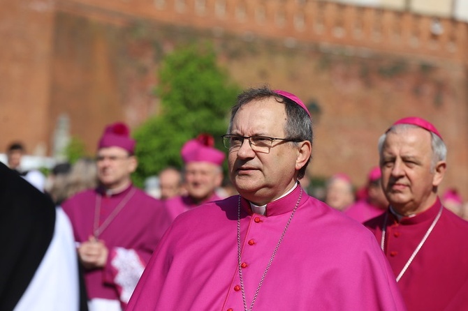 Procesja św. Stanisława z Wawelu na Skałkę