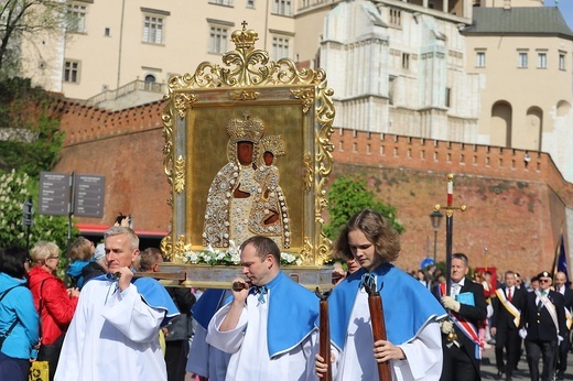 Procesja św. Stanisława z Wawelu na Skałkę