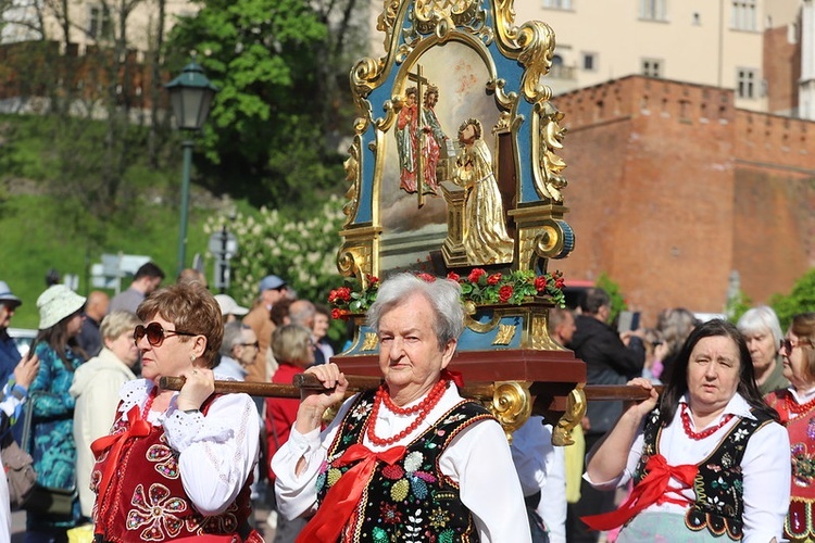 Procesja św. Stanisława z Wawelu na Skałkę