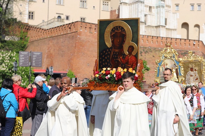 Procesja św. Stanisława z Wawelu na Skałkę