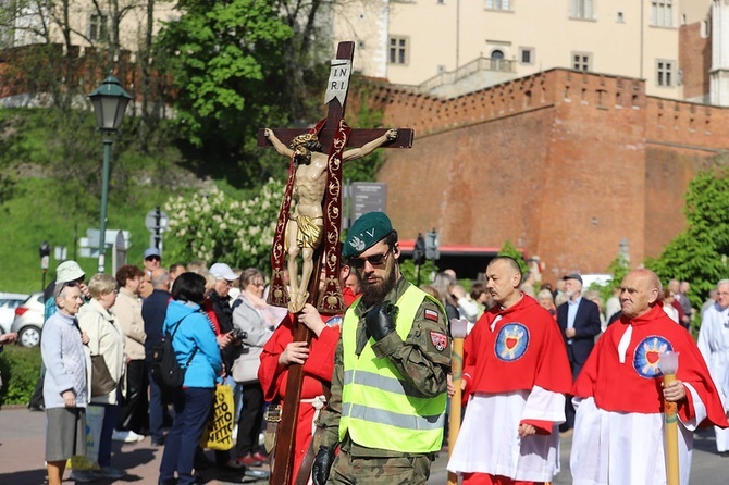 Procesja św. Stanisława z Wawelu na Skałkę