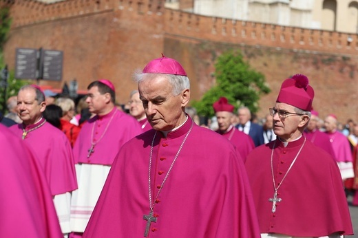 Procesja św. Stanisława z Wawelu na Skałkę