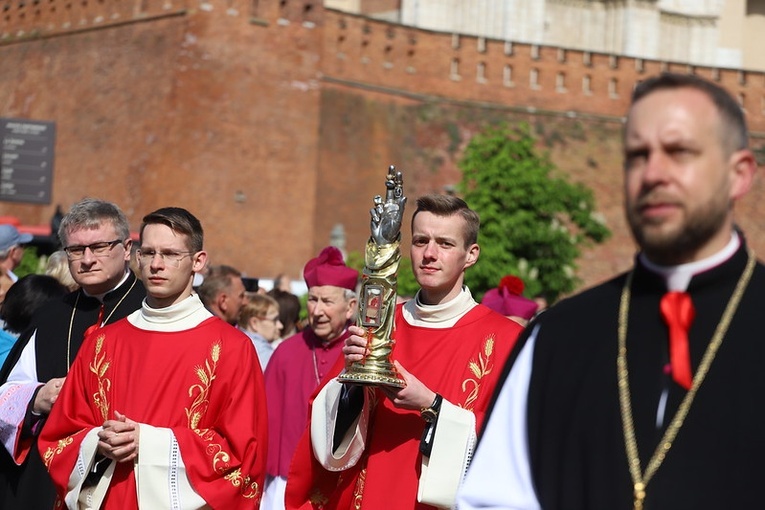 Procesja św. Stanisława z Wawelu na Skałkę