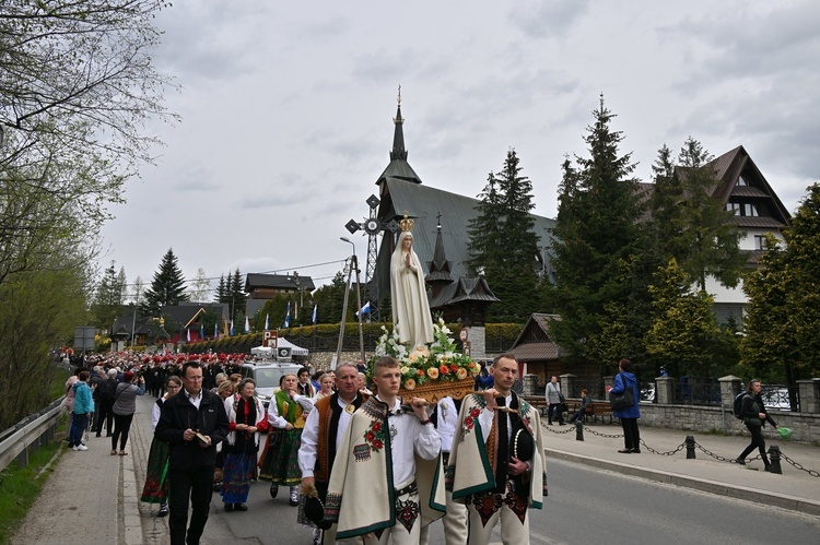 Procesja fatimska w Zakopanem