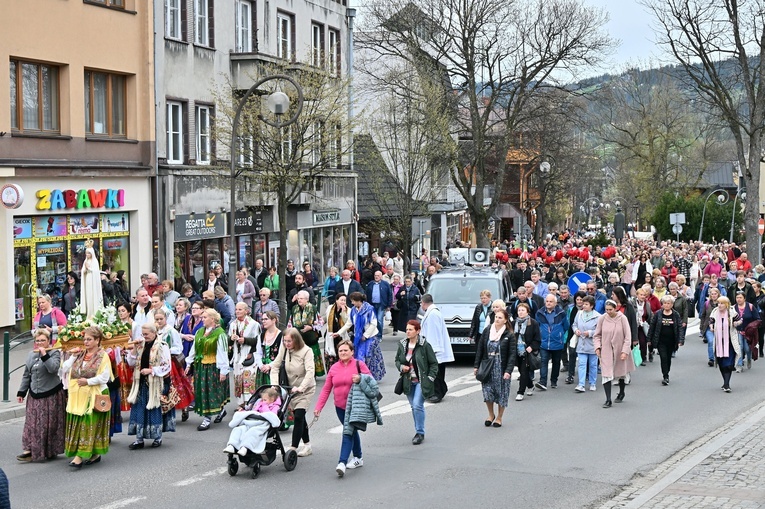 Procesja fatimska w Zakopanem