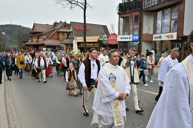 Procesja fatimska w Zakopanem