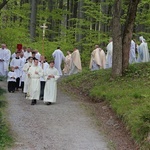 Pielgrzymka rodzin do sanktuarium w Zlatych Horach