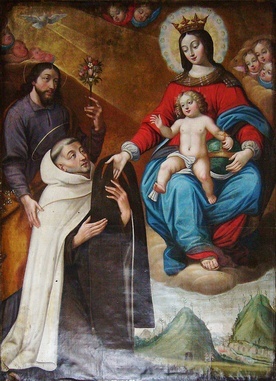Święty Szymon Stock – sama Maryja miała podać mu szkaplerz