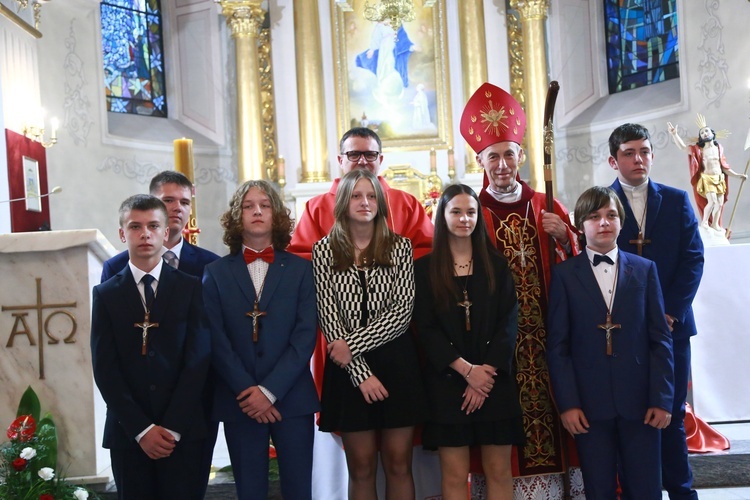 Bierzmowanie w Podegrodziu