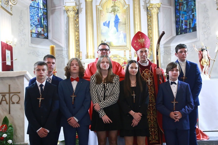 Bierzmowanie w Podegrodziu