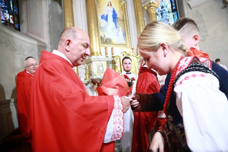 Bierzmowanie w Podegrodziu