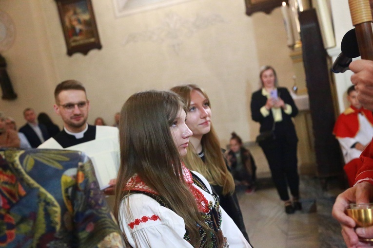 Bierzmowanie w Podegrodziu