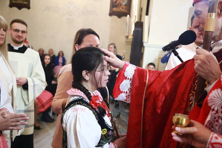 Bierzmowanie w Podegrodziu