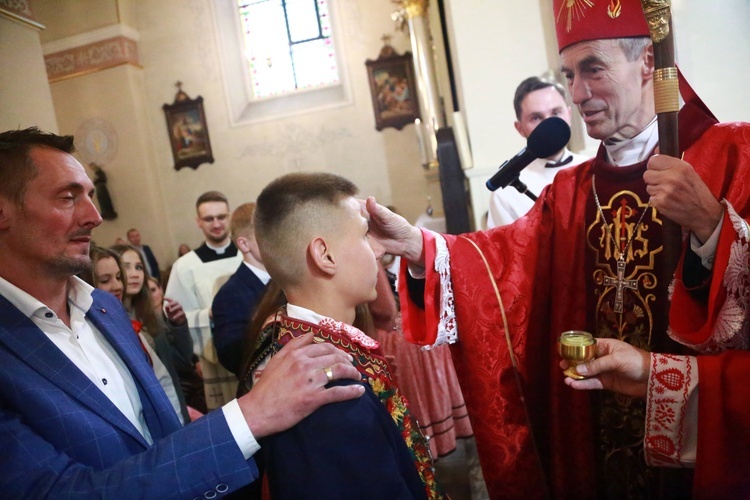 Bierzmowanie w Podegrodziu