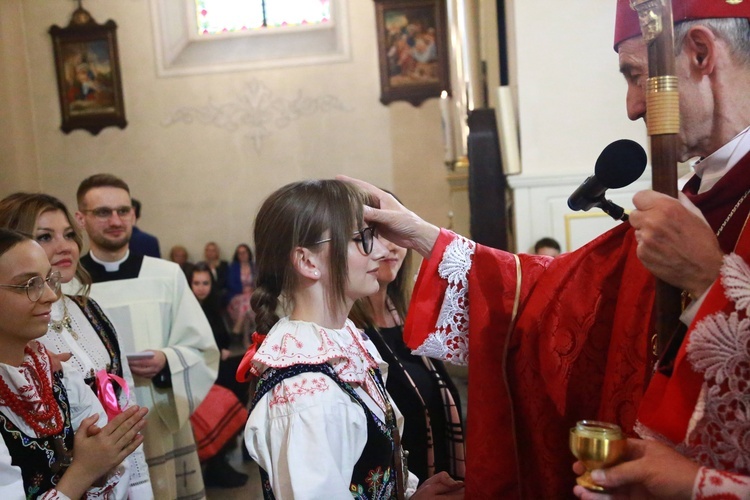 Bierzmowanie w Podegrodziu