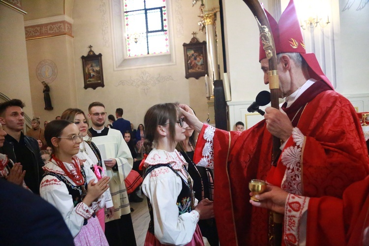 Bierzmowanie w Podegrodziu