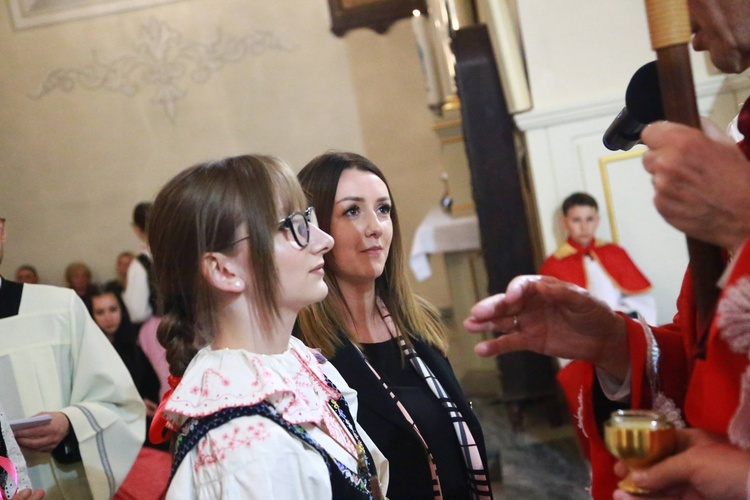 Bierzmowanie w Podegrodziu