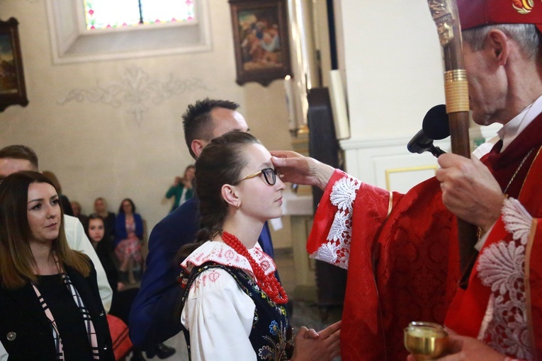 Bierzmowanie w Podegrodziu