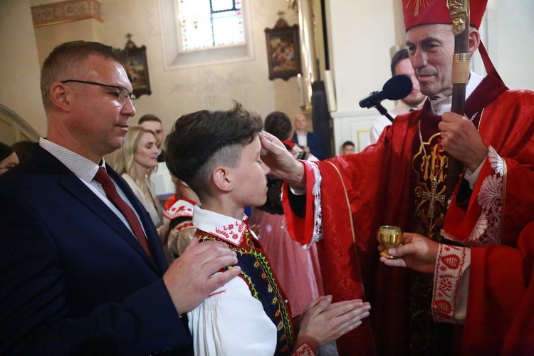 Bierzmowanie w Podegrodziu