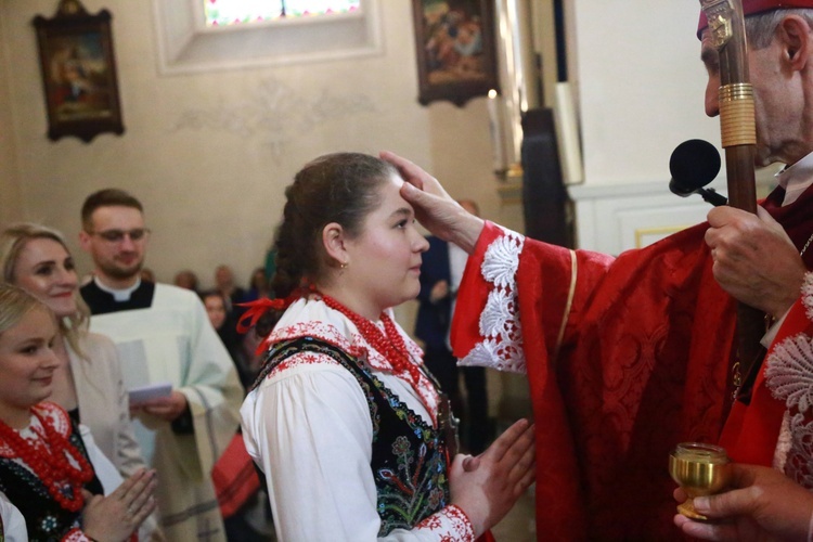 Bierzmowanie w Podegrodziu